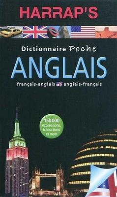 Harrap's Dictionnaire poche : Anglais-français