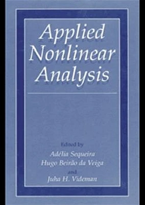 Applied Nonlinear Analysis