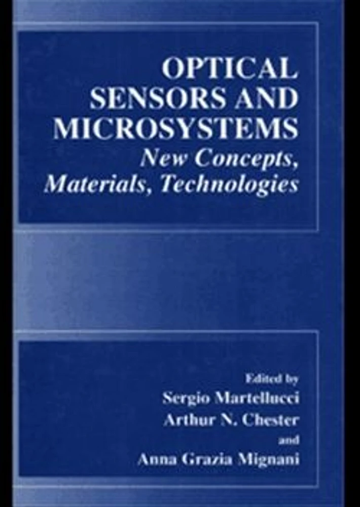 Optical Sensors and Microsystems: New Concepts, Materials, Technologies