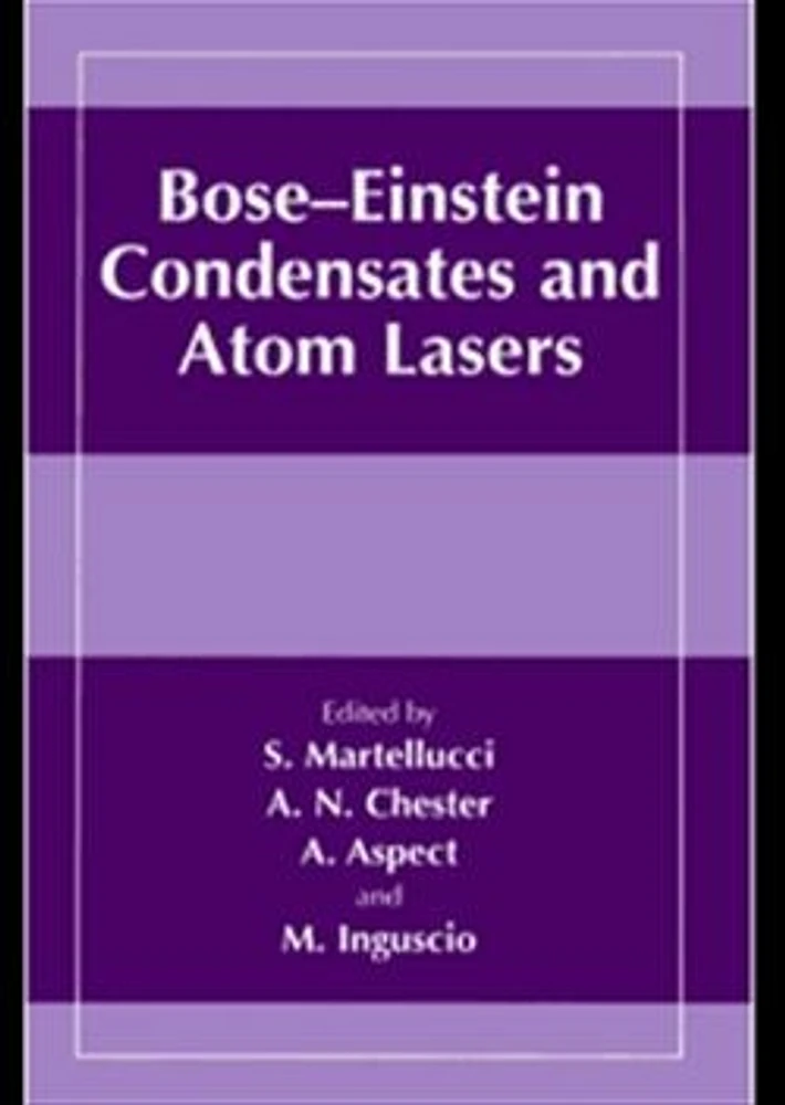 Bose-Einstein Condensates and Atom Lasers