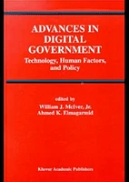 Advances in Digital Government: Technology, Human Factors, and Policy