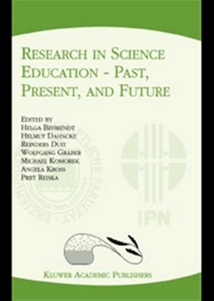 Research in Science Education - Past, Present, and Future