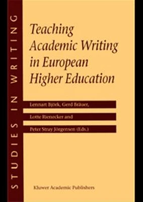 Teaching Academic Writing in European Higher Education