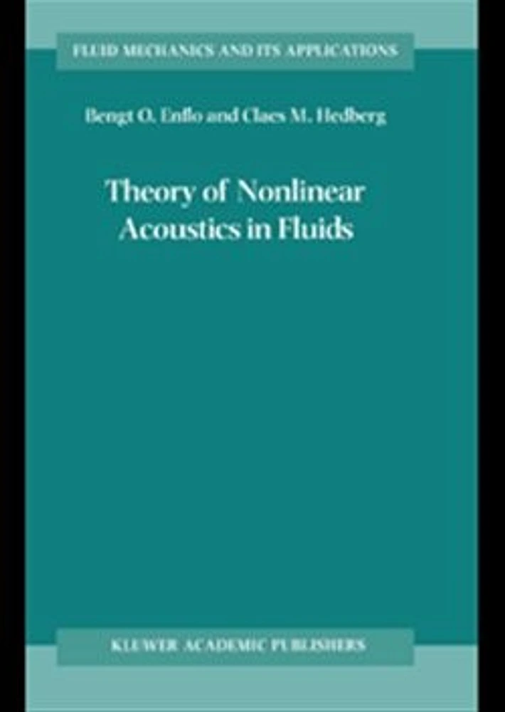 Theory of Nonlinear Acoustics in Fluids