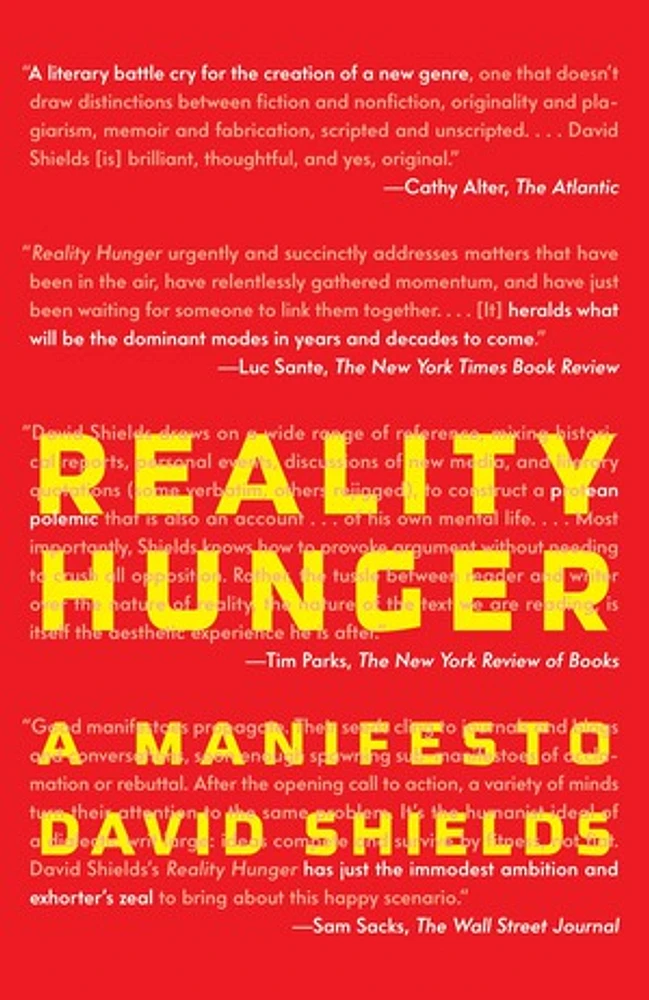 Reality Hunger