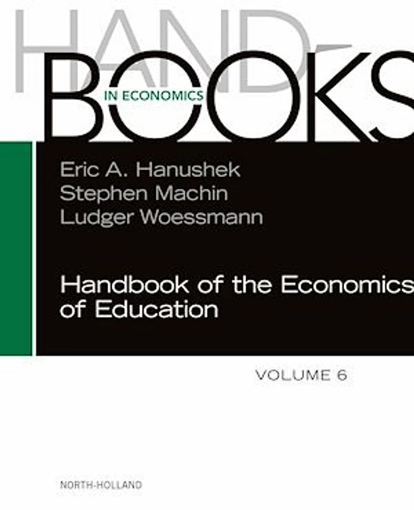 Handbook of the Economics of Education