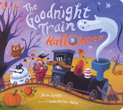 Goodnight Train Halloween Board Book