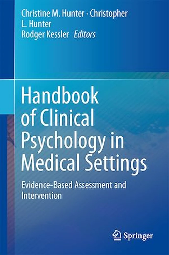 Handbook of Clinical Psychology in Medical Settings