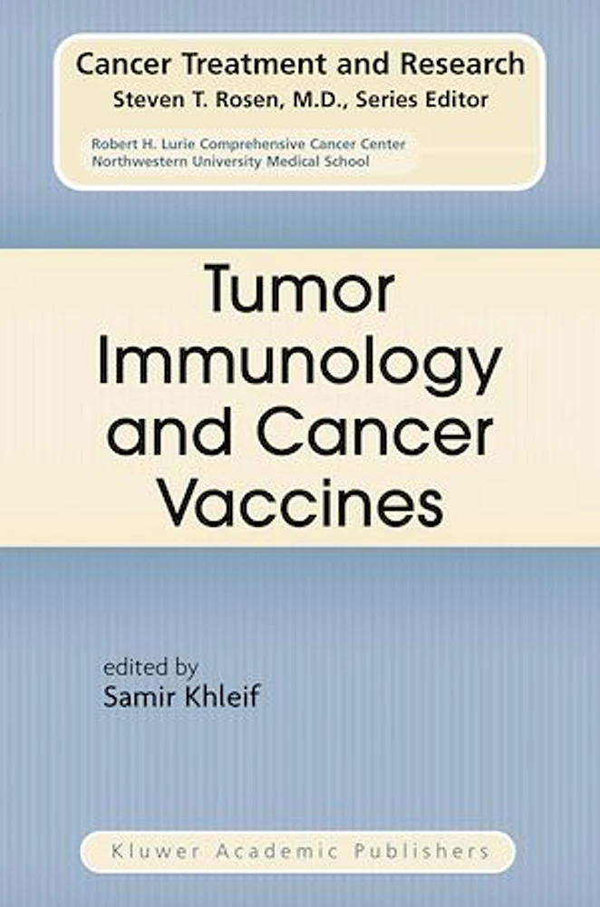 Tumor Immunology and Cancer Vaccines