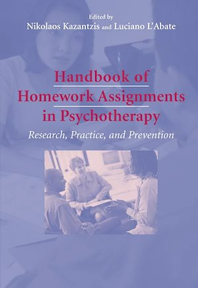 Handbook of Homework Assignments in Psychotherapy