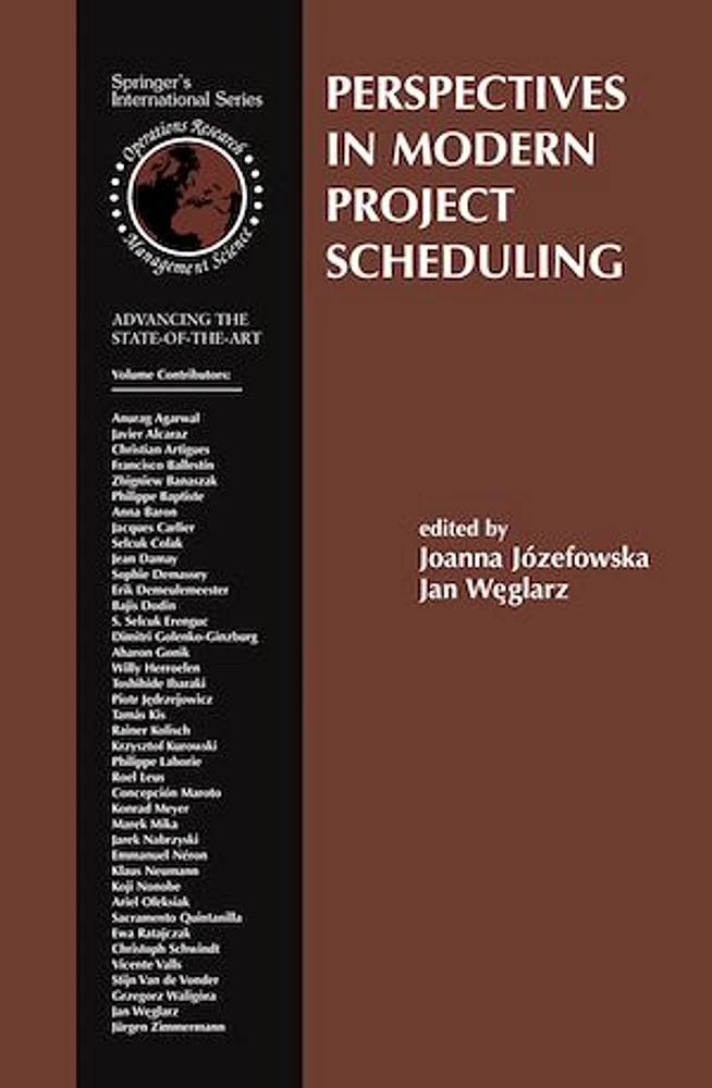 Perspectives in Modern Project Scheduling