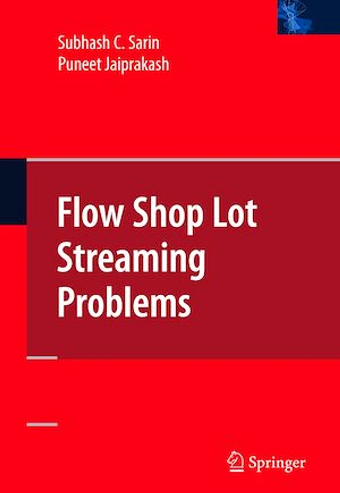 Flow Shop Lot Streaming