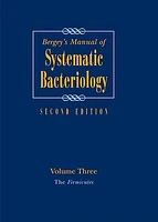 Bergey's Manual of Systematic Bacteriology