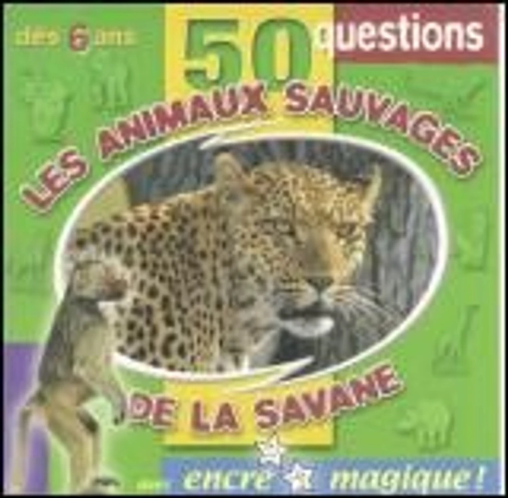 Animaux Sauvages de la Savane