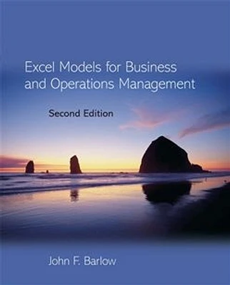 Excel Models for Business and Operations Management