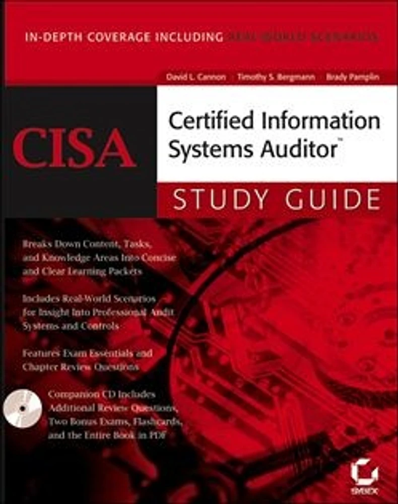 CISA: Certified Information Systems Auditor<small>TM</small> Study Guide