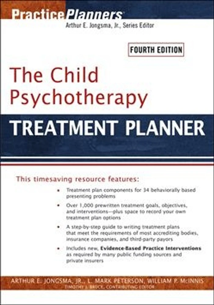 The Child Psychotherapy Treatment Planner