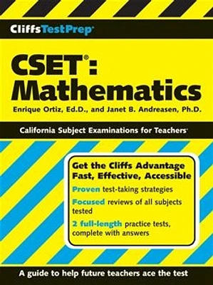 CliffsTestPrep® CSET: Mathematics