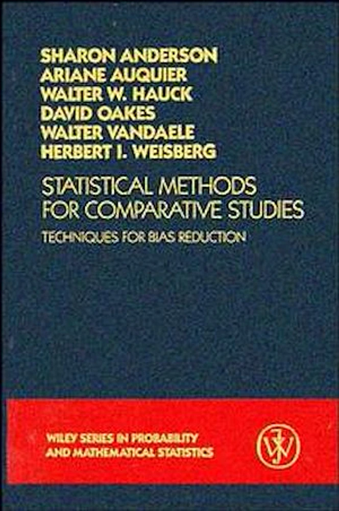 Statistical Methods for Comparative Studies