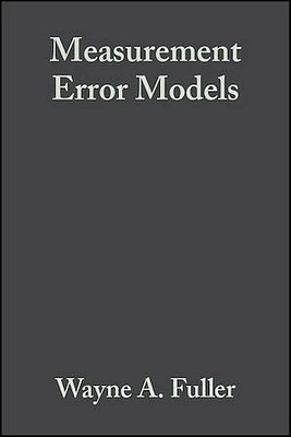 Measurement Error Models