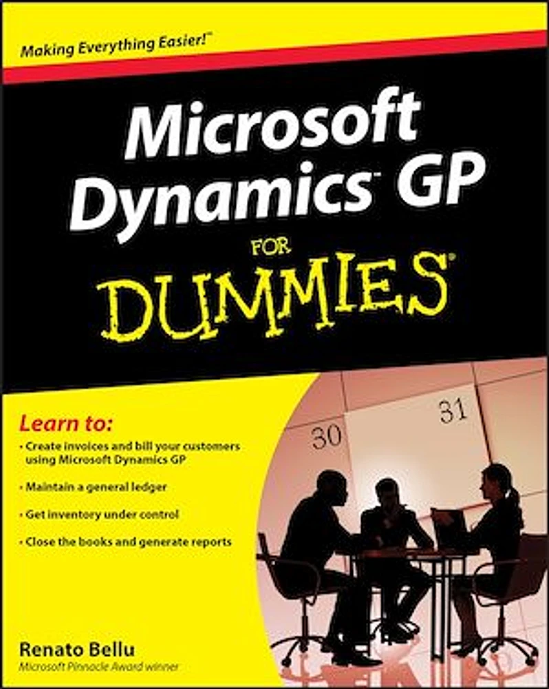 Microsoft Dynamics GP For Dummies