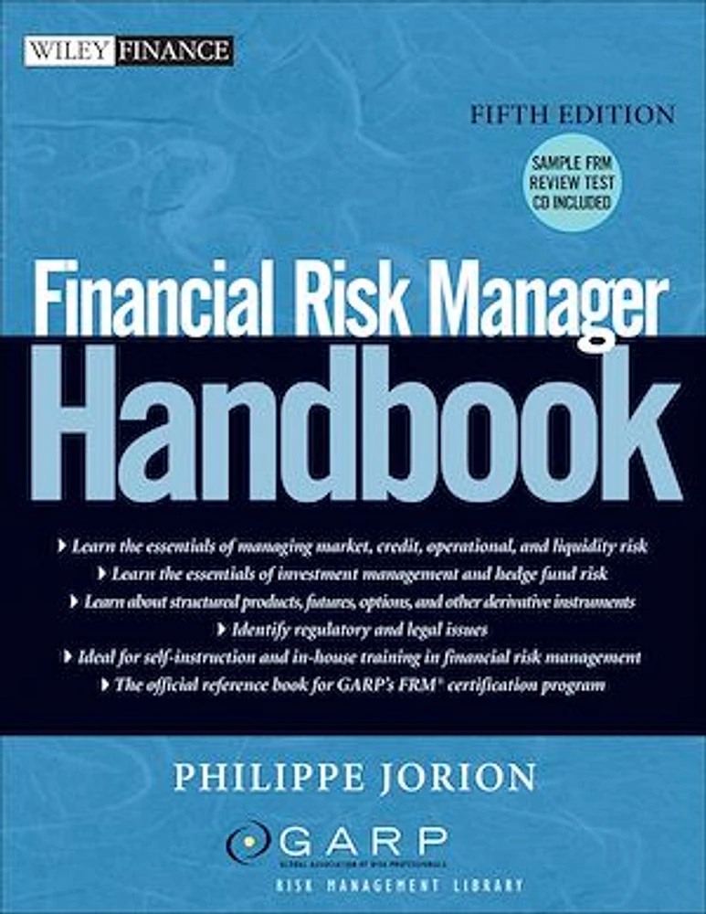 Financial Risk Manager Handbook