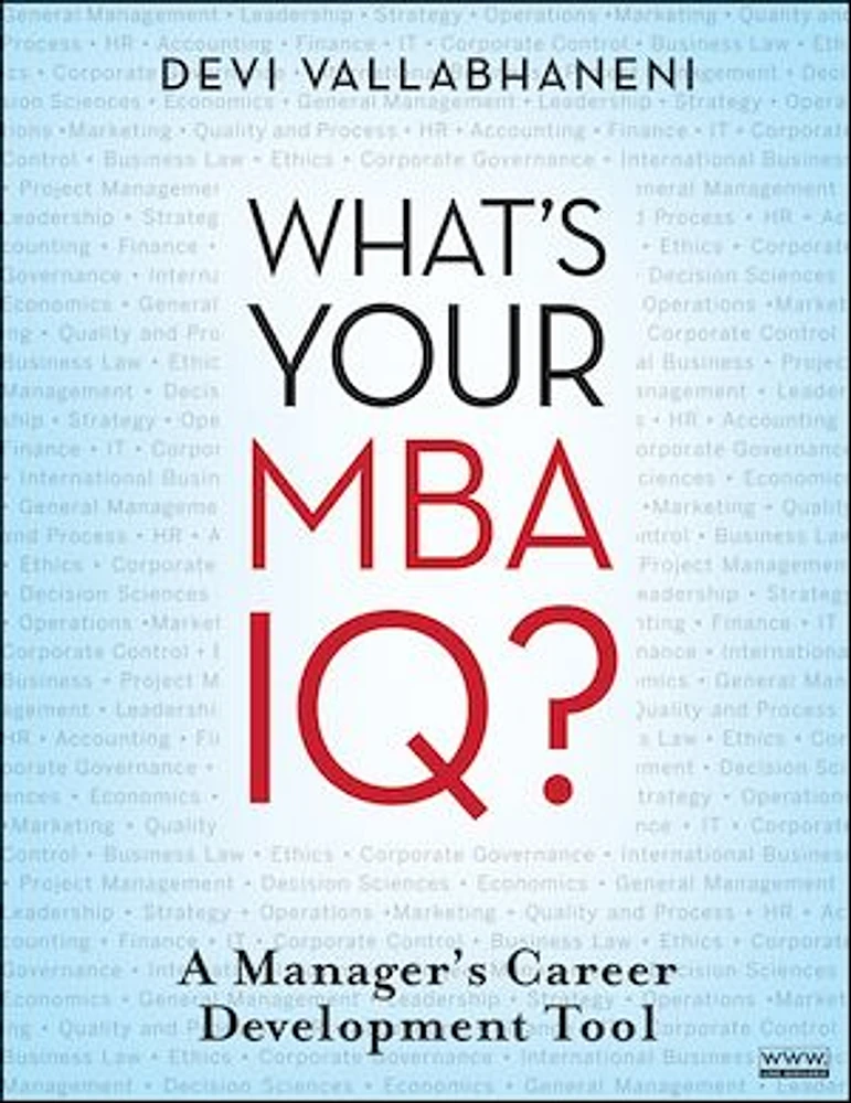 What's Your MBA IQ?