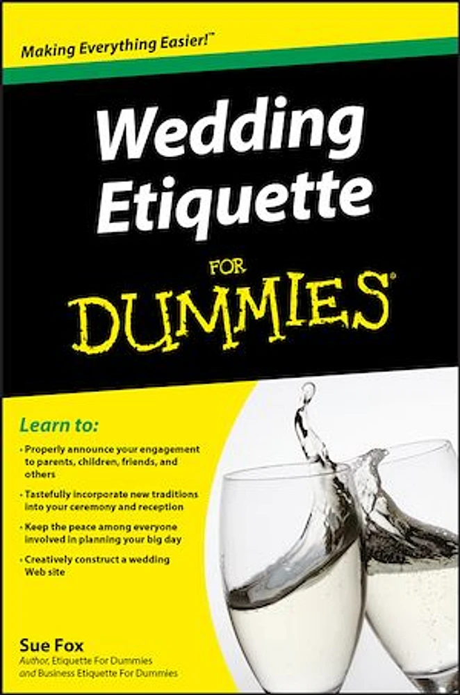 Wedding Etiquette For Dummies