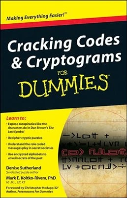 Cracking Codes and Cryptograms For Dummies