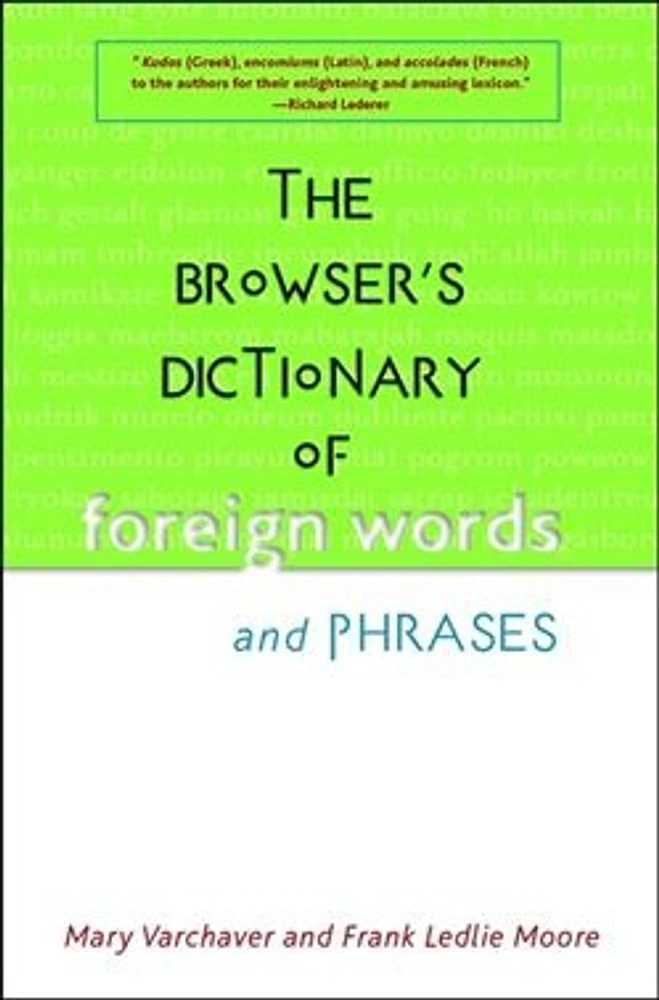 The Browser's Dictionary of Foreign Words and Phrases