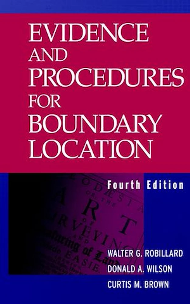 Evidence and Procedures for Boundary Location