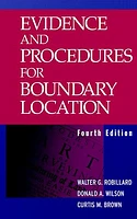 Evidence and Procedures for Boundary Location