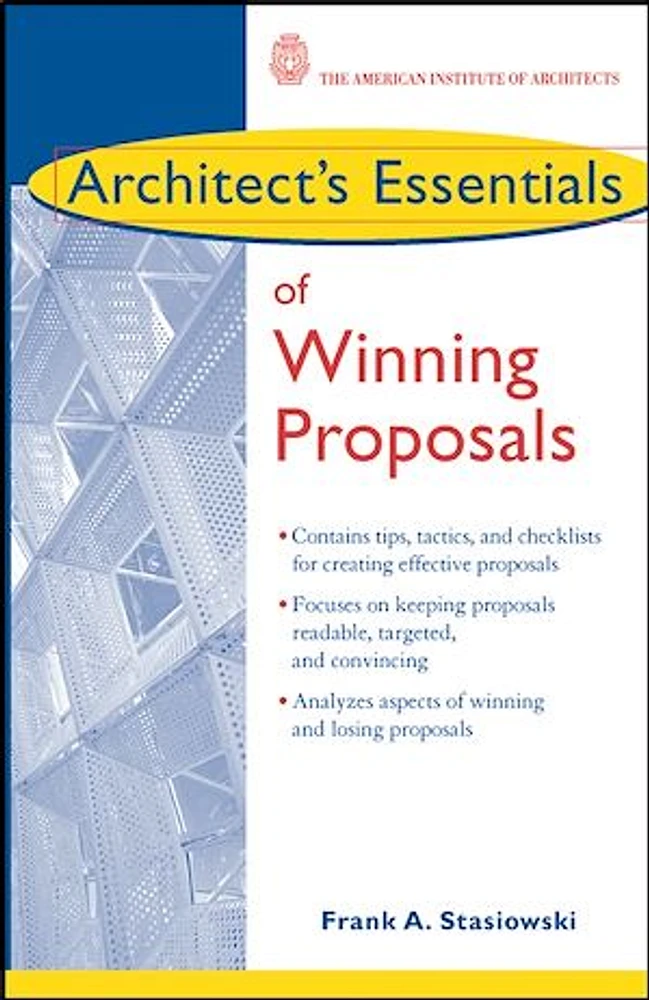 Architect's Essentials of Winning Proposals