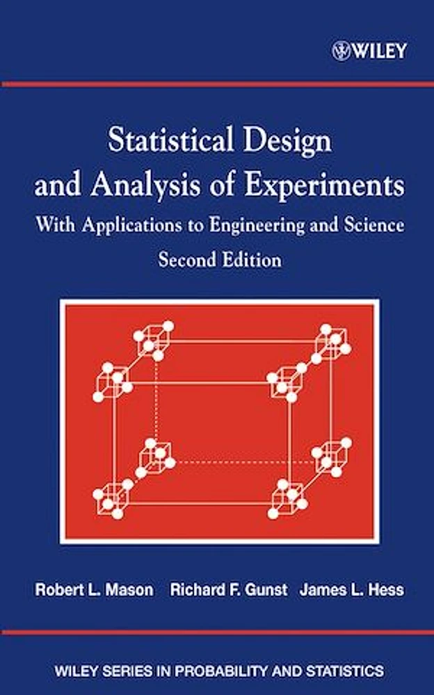 Statistical Design and Analysis of Experiments