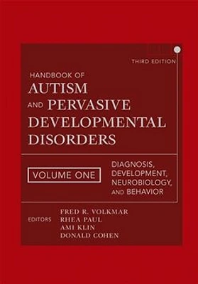 Handbook of Autism and Pervasive Developmental Disorders