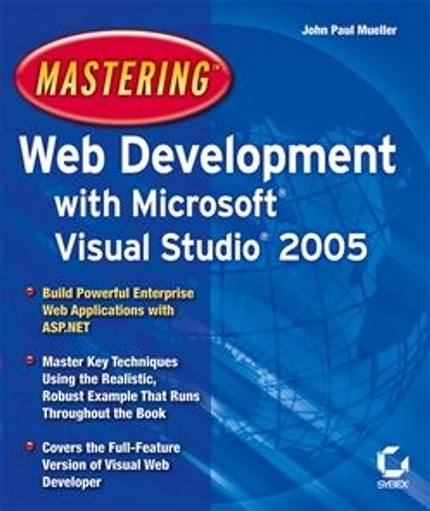 Mastering<small>TM</small> Web Development with Microsoft® Visual Studio 2005