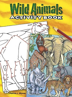 Wild Animals Activity Book