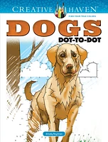 Creative Haven Dogs Dot-to-Dot Coloring Book