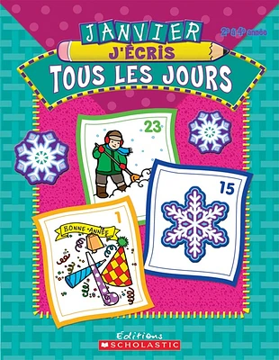 J'écris tous les jours Janvier 2e à 4e année