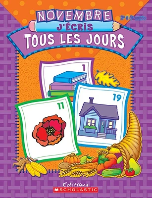 Novembre: j'écris tous les jours (2e à 4e année)