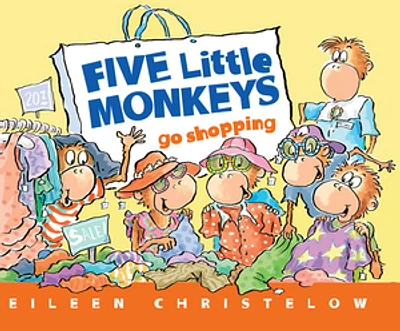 Five Little Monkeys Shopping for School