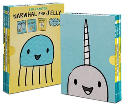 Narwhal and Jelly Box Set (Paperback Books 1, 2, 3, AND Poster)