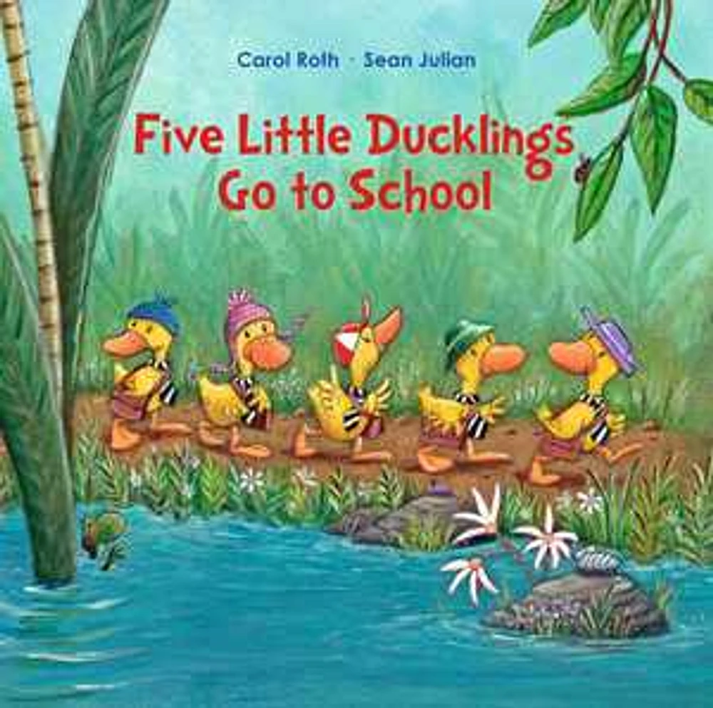 Five Little Ducklings Go To School