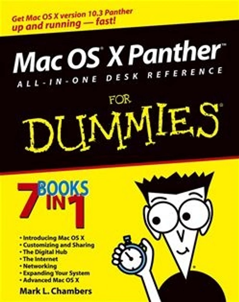 Mac OS® X Panther<small>TM</small> All-in-One Desk Reference for Dummies®