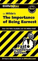 CliffsNotes<small>TM</small> on The Importance of Being Earnest