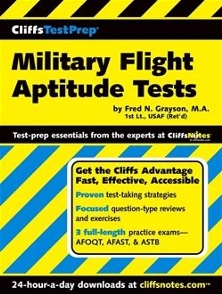 CliffsTestPrep® Military Flight Aptitude Tests