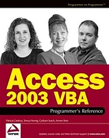 Access 2003 VBA Programmer's Reference