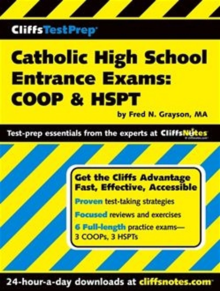 CliffsTestPrep® Catholic High School Entrance Exams