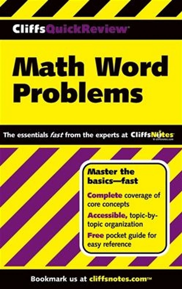 CliffsQuickReview® Math Word Problems