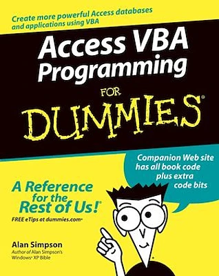 Access VBA Programming For Dummies